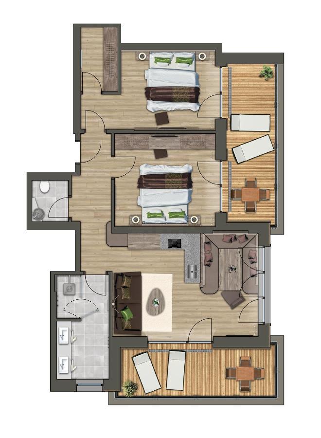 Apartmenthaus Wiesenhof Aschau Im Zillertal Екстер'єр фото